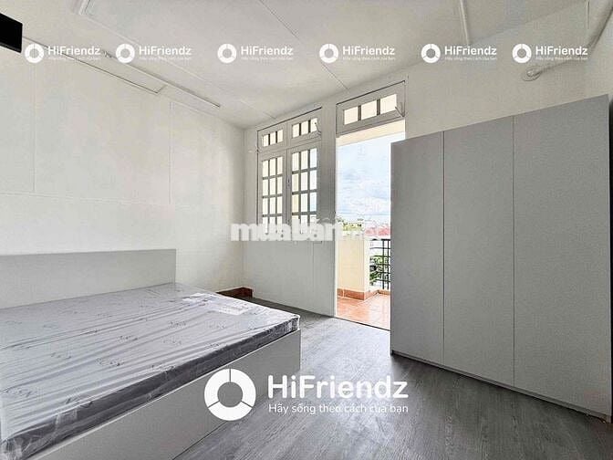 CHDV 1 phòng ngủ tách bếp, ban công thoáng mát, đi bộ qua Aeon Mall