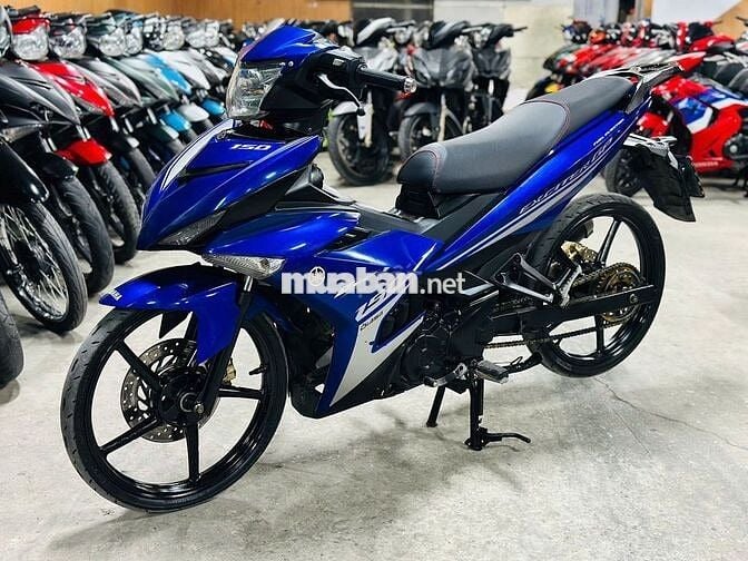 XE MÁYTHANH TÙNG_EXCITER 150 XANH GP XUỐNG BÁNH