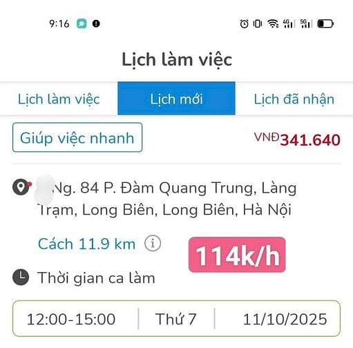 Tuyển giúp việc theo giờ làm Tết 2026 lương cao