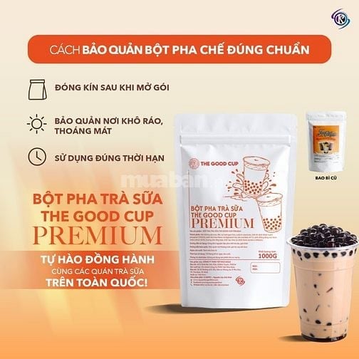 Nguyên Liệu Bột pha trà sữa The Good Cup Premium!