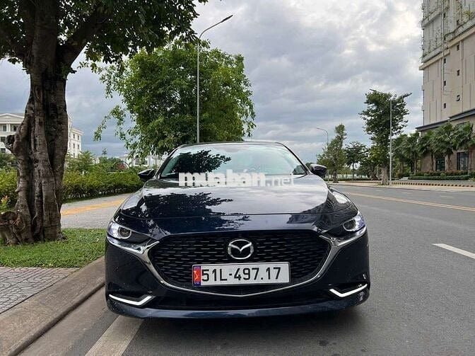 MAZDA 3 LUXURY 2021, XANH CAVANSINE, HỖ TRỢ GÓP.