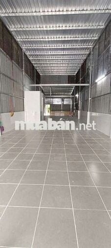 Nhà Xưởng 5x25 trống suốt Có điện 3pha