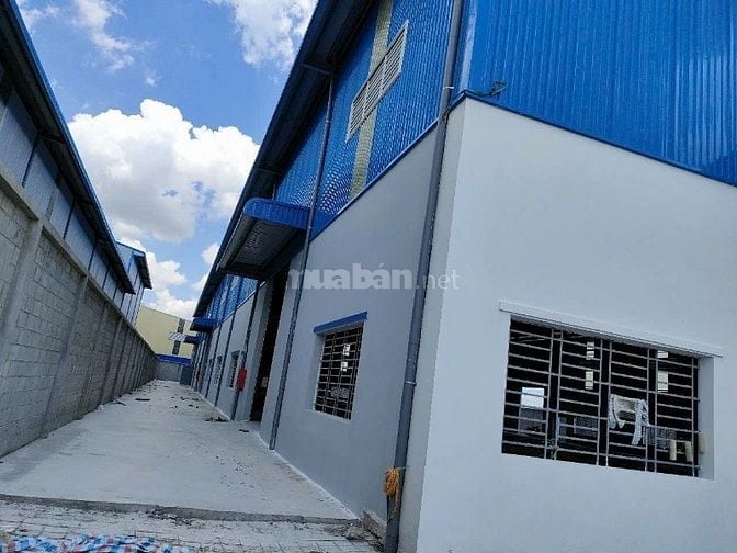 Cho thuê nhà xưởng kcn đức hòa long an 