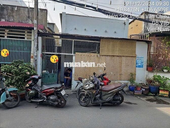 Siêu khủng 280m2 60 triệu/m2 hẻm 5m ô tô thông đường Phạm Văn Chiêu GV