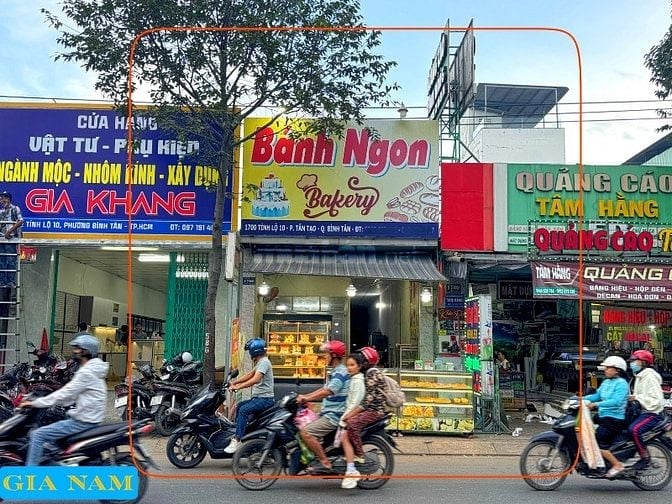 BÁN NHÀ MẶT TIỀN : 1700 TỈNH LỘ 10 - P. TÂN TẠO - Q. BÌNH TÂN - TPHCM