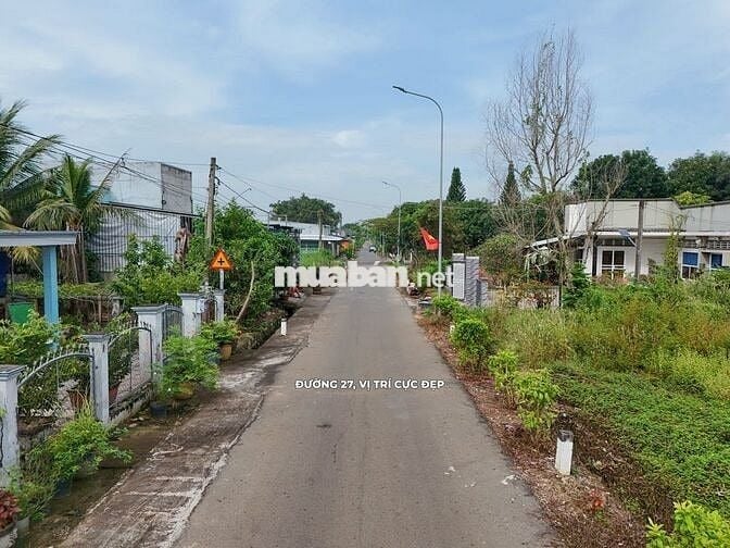 Bán 14.7m mặt tiền đường 27, vị trí cực đẹp, xã Nghĩa Thành, Châu Đức.