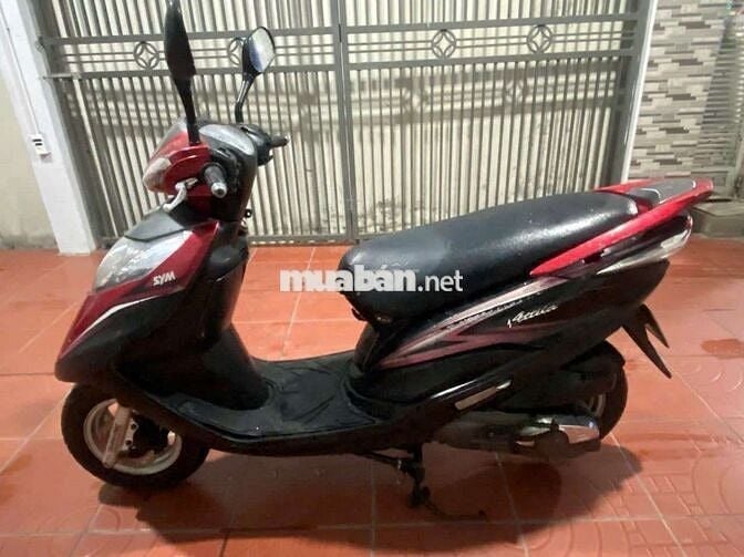 SYM Atila màu Đỏ đen