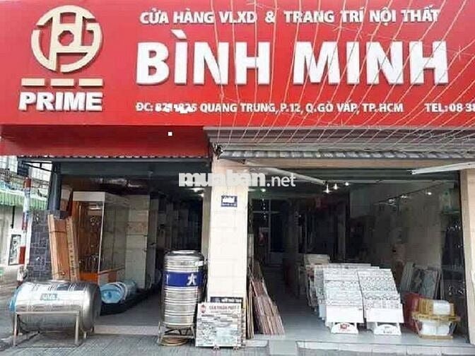Cho thuê nhà mặt tiền Quang Trung, P.12, Q.Gò Vấp + Diện tích: 8mx22m