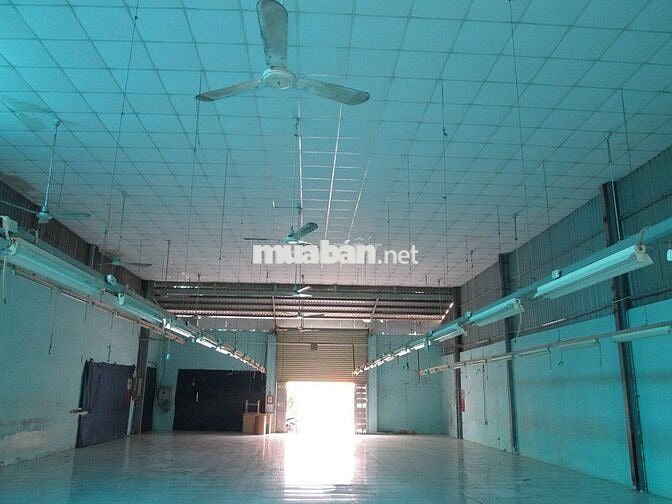 Cho thuê nhà xưởng (12m x 40m) mặt tiền đường TX P-Thạnh Xuân Q-12 cũ