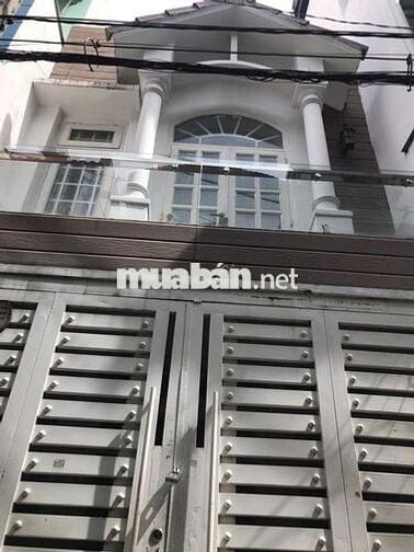 Nhà 1 lầu, thiết kế đẹp, 4m x 11m, 2PN, 2WC, hẻm 4m Tân Hoá,ôtô đỗ cửa