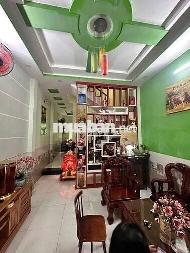 NHÀ ĐẸP 3 TẦNG, HẺM XE HƠI THÔNG, DT (4X17)M2, 5 TỶ CÒN TL