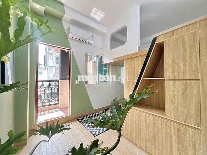 CHUNG CƯ MINI - DẠNG 1PN CÓ GÁC - FULL NỘI THẤT BAN CÔNG