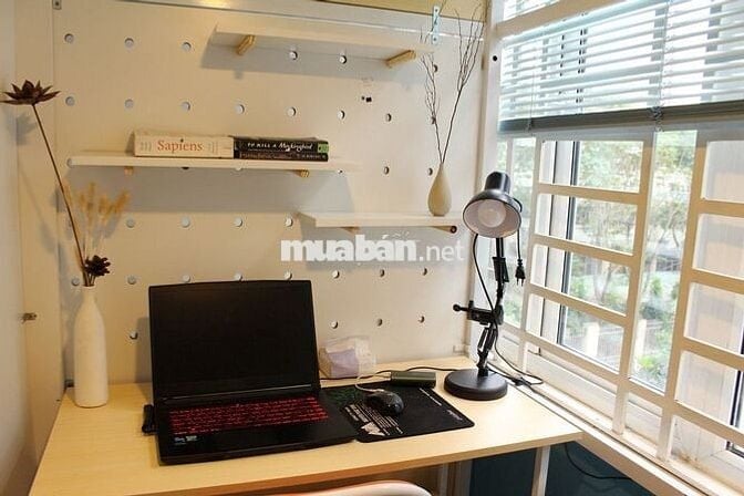 Phòng 1 người full ban công/cửa sổ Co-living P.13 Bình Thạnh