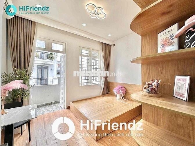 STUDIO TONE GỖ SIÊU XINH MỚI XÂY FULL NỘI THẤT GẦN AEON MALL-HUIT-VHU