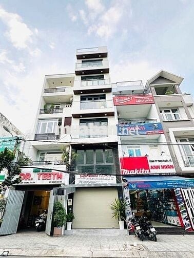 CHO THUÊ NHÀ MỚI MẶT TIỀN PHẠM HUY THÔNG (TRỆT 5 LẦU 4X20) THANG MÁY