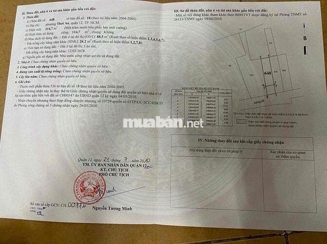 giá bán 7.000.000.000, nay bán gấp 5.tỷ 4 bớt lộc