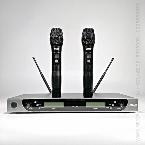 Mic karaoke không dây nhập khẩu chính hãng RGB A-200.