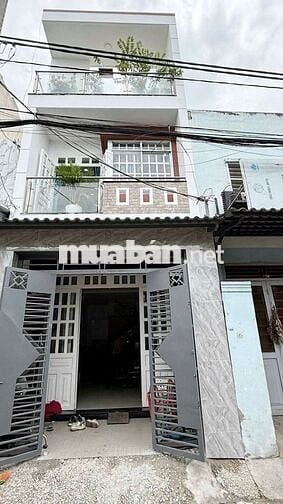 BÁN NHÀ 3 TẦNG 4X15 ĐƯỜNG 18B HẺM NHƯ MẶT TIỀN GIÁ 5,6TỶ TL