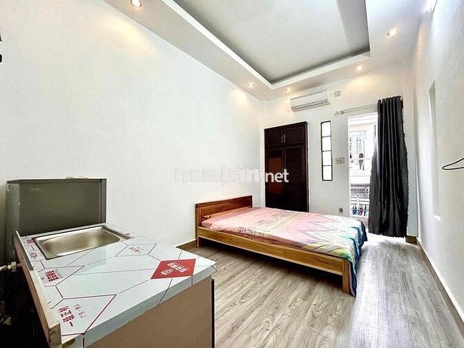 💕 Cho Thuê Căn Hộ Studio Ban Công Full Nội Thất , Ngay Bờ Kè Trường Sa