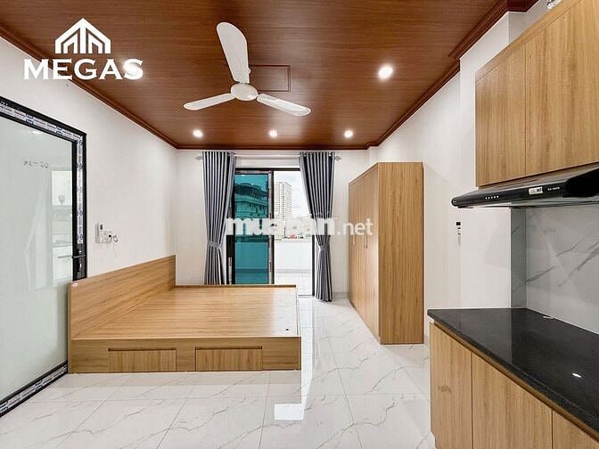 CHO THUÊ CĂN HỘ STUDIO FULL NỘI THẤT BAN CÔNG NGAY TẠI NGÕ 43 CỔ NHUẾ