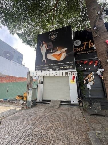 CHo thuê nhà mặt tiền đường Vườn lài 5x19m nở hậu 8,3m 1L