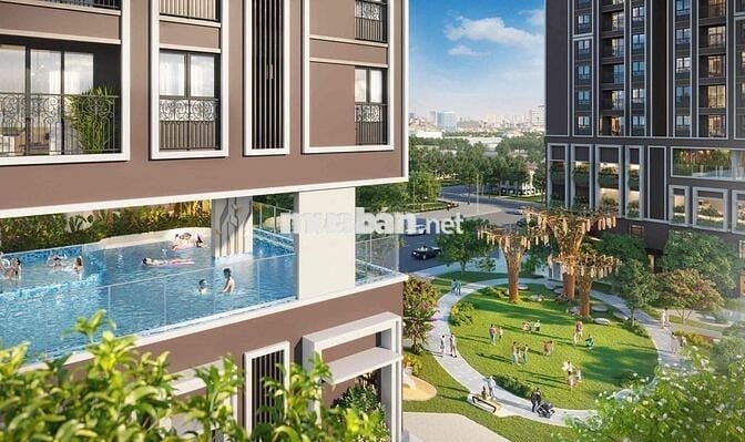 Căn gốc 2PN view cầu Cần Thơ độc nhất tại Cara River Park