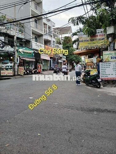 Nhà Mặt Tiền Nguyên Căn Chính Chủ Cho Thuê  80m2 Đ.Số 8 P.Tân Quy Q.7