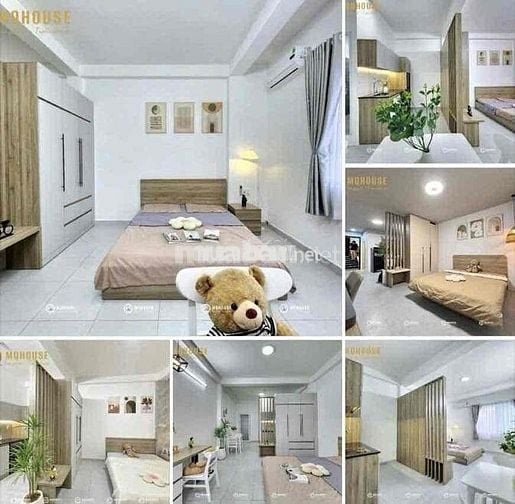 Studio Tách Bếp - New 100% - Luxury ✨Máy Giặt Riêng📍Kara Baly, Ngã 4Xã