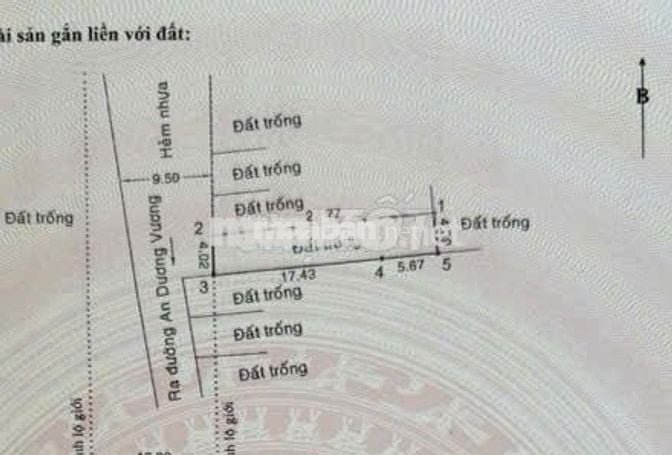 BÁN ĐẤT NỀN - ĐƯỜNG AN DƯƠNG VƯƠNG- BÌNH TÂN