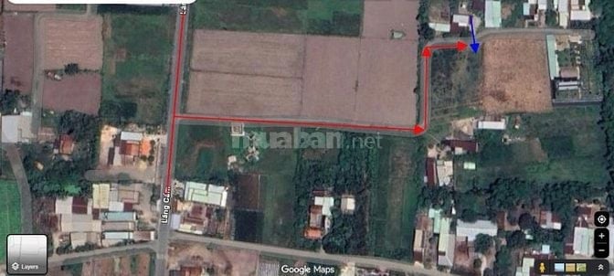 ĐẤT BÁN CHÍNH CHỦ ĐỨC HÒA CHỈ 620TR CÓ SỔ RIÊNG ĐƯỜNG THÔNG 