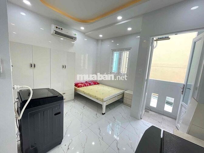 Cho Thuê Căn Hộ Có Ban Công, Máy Giặt Riêng Full Nội Thất Gần Văn Hiến
