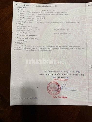 nhà bán 2 mặt tiền trung mỹ 205m2 trung chánh