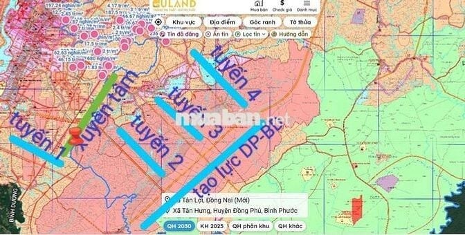 Đất mặt tiền Xuyên Tâm 32m ngang 15m - Thổ cư ngay KCN
