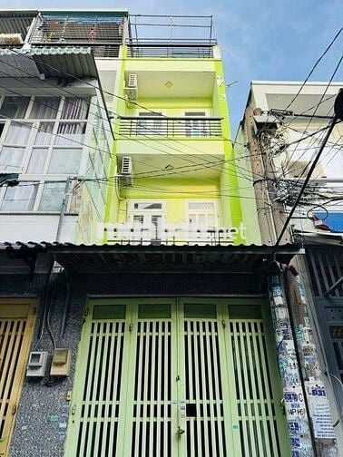 BÁN NHÀ LÊ ĐÌNH CẨN, TÂN TẠO, 3X8 ĐÚC THẬT 4 TẦNG HẺM XE HƠI 6M