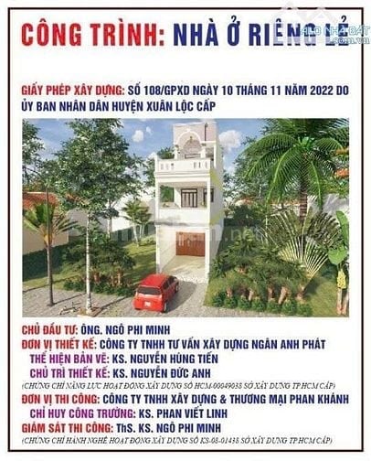 Bán nhà 1T2L mặt tiền gần Khu Sinh thái Chứa Chan Xuân Lộc Đồng Nai