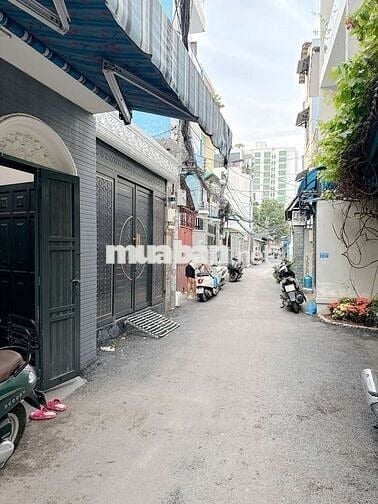 BÁN NHÀ 4 MẶT TIỀN HẺM, 3 TẦNG, 5 PHÒNG NGỦ, KHÔNG LỘ GIỚI,NHỈNH 7 TỶ