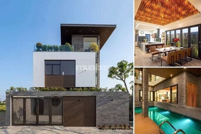 Cho thuê villa 4PN nhà thiết kế sang trọng đẹp vị trí gần nhiều khu vự