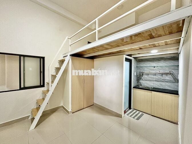 Gác lửng tiện nghi dọn vào ở ngay-Khuông Việt gần ĐH Văn Hiến