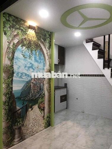 Bán Nhà 690 Triệu, 3m x 3,2m, Trệt, Lầu, Hẻm 391, Huỳnh Tấn Phát, Q. 7