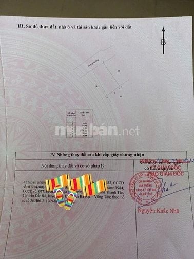 Chủ gửi bán lô đất ngay trường Mầm Non Lộc An giá 1.4 tỷ sổ sẵn