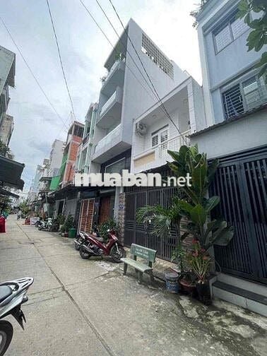 NHÀ MỚI 1 ẦU- HẺM 6M XE TẢI- 4x12 SỔ VUÔNG ĐẸP