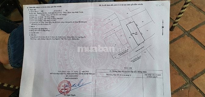 Bán đất mặt tiền Trịnh Hoài Đức, Mỹ Hải, Phan Rang