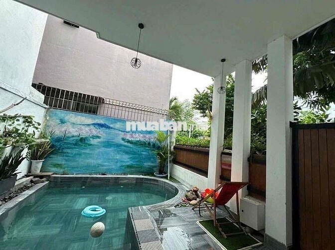 🔥🔥 villa mini hòa xuân , có hồ bơi , sân ôtô.