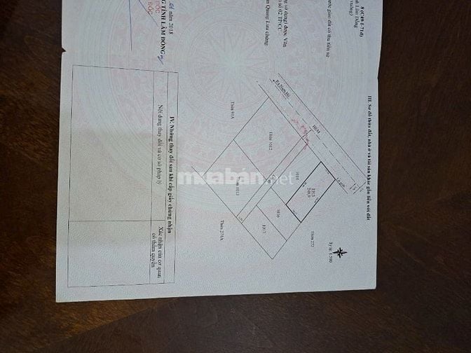 Cần bán gấp đất Nam Hồ - Đà Lạt