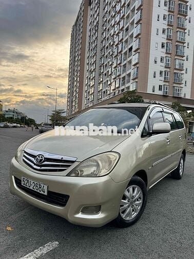 Toyota Innova V 2008 Số tự động BSTP 52U-2684
