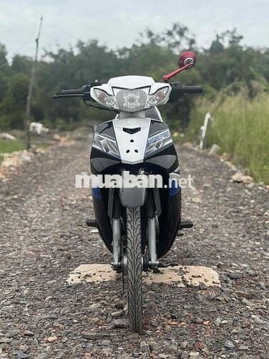 Yamaha Sirius 50cc 2023 Trắng đen xanh