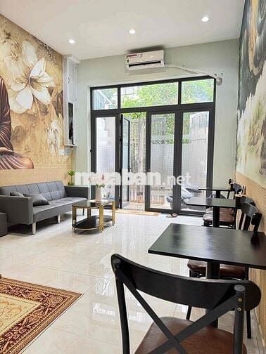 cho thuê nhà Hxh 1/ quang trung p10 4x20) 2 lầu , st , 4pn , 4w , kd d