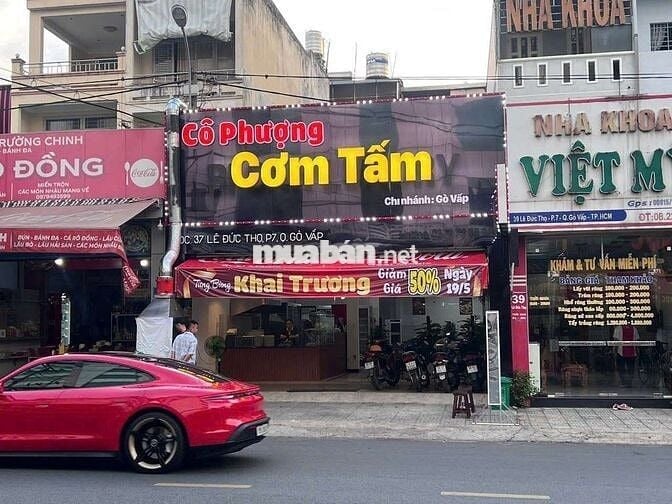 MẶT TIỀN LÊ ĐỨC THỌ, GÒ VẤP. DT 8×25, 2 LẦU