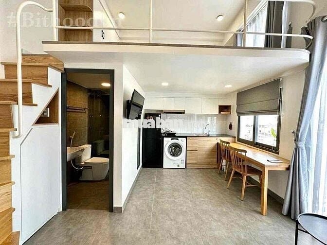 Cho Thuê Căn Hộ Duplex Full Nội Thất Gần Ngã Tư Hàng Xanh