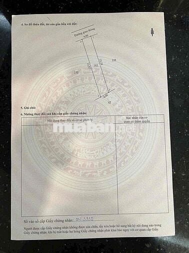 bán lô đất sổ hồng thổ cư diện tích 101m2. khu ohaan lô tân hạnh